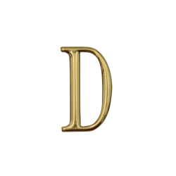 Plastic Sign PVC 2" # D  