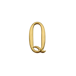 Plastic Sign PVC 2" # Q  