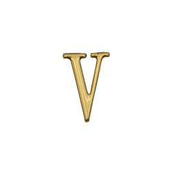 Plastic Sign PVC 2" # V  
