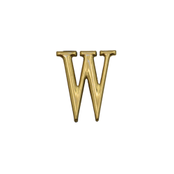 Plastic Sign PVC 2" # W  