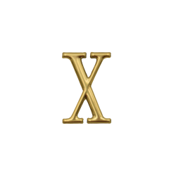 Plastic Sign PVC 2" # X 