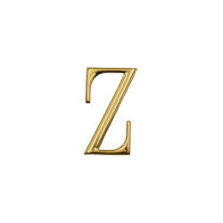 Plastic Sign PVC 2" # Z  