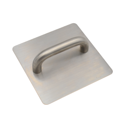 YANK Push Plate 6.5"x6.5" With Handle PH 165 SS  