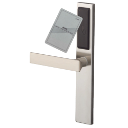 MIWA Hotel Card Lock ALV-2 USHD 478-3 SUS304 SATIN - (L) 