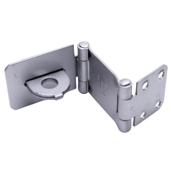 PINTO Hasp & Staple 115mm ( Fold ) White 
