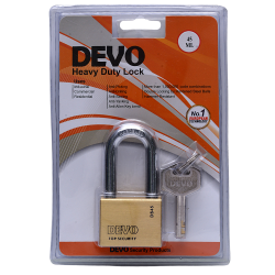 DEVO Brass Pad Lock DS 45ML