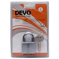 DEVO Brass Pad Lock DS 45CR 