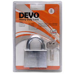 DEVO Brass Pad Lock DS 60CR