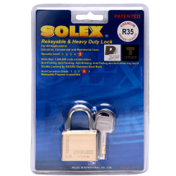 SOLEX Pad Lock 35 mm M