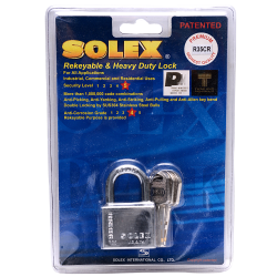 SOLEX Pad Lock 35 mm CR