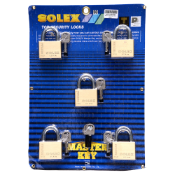 SOLEX Master Key 5 PCS (50MM)