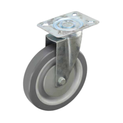 RHINO Caster Wheel WS 4" PU (Top Plate) 