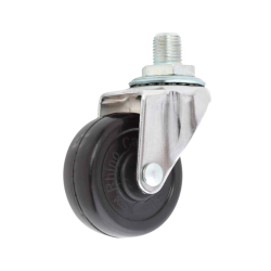 RHINO Caster Wheel Rubber 2" Screw (RT-50R) 