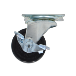 RHINO Caster Wheel Rubber 2" Break (RG/SBK-50R) 