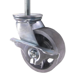 RHINO Caster Wheel Iron 3" Screw Break (RT/SBK-75C) 
