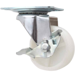 RHINO Caster Wheel Nylon 3" Break (RG/SBK-75N) 