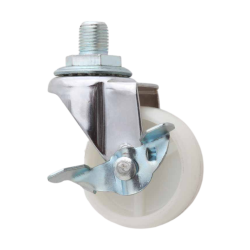 RHINO Caster Wheel Nylon 2 1/2" Screw Break (RT/SBK-65N) 