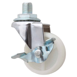 RHINO Caster Wheel Nylon 3" Screw Break (RT/SBK-75N) 