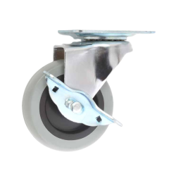 RHINO Caster Wheel GREY PU 2" Break (RG/SBK-50PU) 