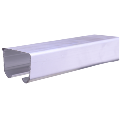 Alu Sliding Door Rail White Large