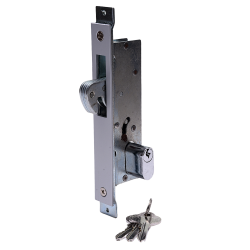 Sliding Door Lock SILVER LOCKEY  