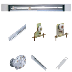 SLIDEX HCS-XW40A BI-PARTY Type (Rail :1600mmx2pc) 