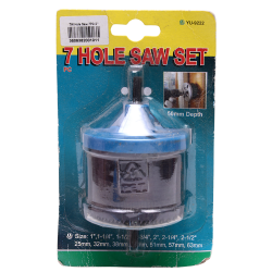 TW Hole Saw 7PC 2" 