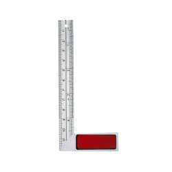 Tri Square 10" Red Handle