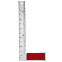 Tri Square 12" Red Handle