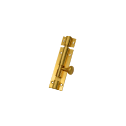 DEVO Brass Tower Bolt 4"X10MM GP