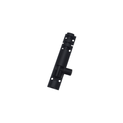 IPSA Aluminum Bolt 4" BLACK (Half Round)
