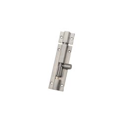 IPSA Steel Bolt 4" SS (Square)
